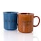 Gibson Home Thoughtful Morning 4 Piece 26 Ounce Stoneware Cup Set in Assorted Colors 127067.01 - alternate 7