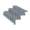 Apollo Tile Coin Gray 11 in x 12.6 in Glass Glossy Floor and Wall Mosaic Tile 4.81 sqft/case, 5PK APLHB88097A - alternate 6
