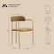 Manhattan Comfort Serene Metal Upholstered Dining Chair in Turmeric DC1882-TU - alternate 5