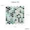 Andova Tiles ANDOVA TILES Trillions 0.01" x 0.01" Glass Honeycomb Tile ANDTRI570 - alternate 5