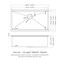 Wrightmaster 33 in. Undermount Single Bowl 16-Gauge Stainless Steel Kitchen Workstation Sink w/Integrated Ledge ZOR-137116 - alternate 5