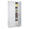 Sandusky Lee Shelving Storage Cabinet, 66 in H, 30 in W, 18 in D, Swing, Keyed, Gray, 4 Shelves VF31301866-05 - alternate 2