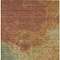 Homeroots 3' X 5' Terra Cotta Copper And Green Abstract Washable Indoor Outdoor Area Rug 604821 - alternate 6