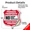 Signmission Private Property Shield Sign No Hunting, 18 inch X 18 inch, Vinyl Decal, 2PK SHI-D-2PACK-18-450 - alternate 2