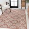 Jonathan Y Amora Traditional Mediterranean Tile Design Salmon/Cream 3 ft. x 5 ft. Indoor/Outdoor Area Rug TSN206B-3 - alternate 3