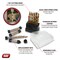Performance Tool 63 pc. Titanium Drill Bit Set, HSS Bits, Storage Case W9012 - alternate 3