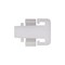 Auveco Honda Moulding Clip -White, 10PK 20783 - alternate 2