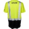 Tapetech High Visibility Safety Shirt, Taped, Black Bottom - XXL PWW-HV-TBY-4 - alternate 3