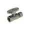 Premier 1/4 Turn Straight Stop, 3/8 in. IPS x 3/8 in. Compression, Lead Free Chrome NLT1331SRF - alternate 2