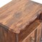 Homeroots 25" Brown Solid Wood Two Drawer Nightstand 701724 - alternate 5