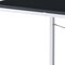 Homeroots 47" Black and Silver Writing Desk 491496 - alternate 4