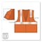 Ergodyne GloWear 8210Z Class 2 Economy Mesh Vest, Polyester, Orange, Small/Medium 21043 - alternate 2