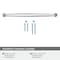 Amerock Renown 10-1/16 inch 256mm Center-to-Center Satin Nickel Cabinet Pull BP36988G10 - alternate 2