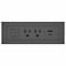 Legrand FurniturePowerOutlet, Black, 2Outlet, 10ft RDSZCBK10 - alternate 2