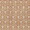 Homeroots 5' X 8' Copper And Beige Geometric Washable Indoor Outdoor Area Rug 596016 - alternate 4