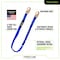 Frontline Combat American Style Single Leg 6' Snaphook Lanyard with Internal Shock Absorber LIS61S-AM - alternate 3