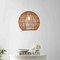 Jonathan Y Raya 19" 1-Light Farmhouse Coastal Rattan 180" Cord Plug-In or Hardwired LED Pendant, Brown JYL1404A - alternate 9
