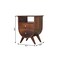 Homeroots 21" Chestnut Solid Wood Two Drawer Nightstand 722524 - alternate 2