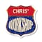 Signmission Chris's Workshop, 18 Inch X 18 Inch, Plastic Sign SHI-P-18-489-CHRIS - alternate 1