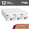 Wypall WypAll PowerClean X70 Medium Duty Cloths (41200), Quarterfold, Long Lasting Towels, White, PK12 41200 - alternate 7