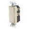 Leviton Wall Switch, Rocker, 3 A, Ivory 56081-2I - alternate 1