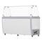 Koolmore 70 in. Gelato Dipping Cabinet Display Freezer with Sliding Glass Door and Sneeze Guard, 20 Cu. Ft. KM-GDC-71SD-FG - alternate 6