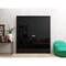 Sartodoors Sliding Closet Double Bi-fold Doors 96 x 96 inches, Planum 0010 Gloss Black, Tracks Trims Hardware PLANUM0010DBF-GLB-9696 - alternate 1