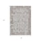 Homeroots 3' X 5' Taupe And Ivory Patchwork Washable Indoor Outdoor Area Rug 631437 - alternate 6
