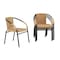 Flash Furniture Lila  Beige Rattan Indoor-Outdoor Restaurant Stack Chair, PK4 4-TLH-037-BGE-GG - alternate 1