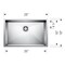 Blanco Quatrus R0 28" Single Bowl 443048 - alternate 3