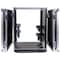 Deejay Led Fly or Drive DJ Equipment Rack with 14u-Space Height and Heavy Duty Castor Wheels TBH14UADW - alternate 1