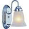 Boston Harbor RF-V-026-CH Vanity Light Fixture, 60 W, 1-Lamp, A19 or CFL Lamp, Steel Fixture, Chrome Fixture RF-V-026-CH3L - alternate 2