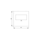 Siemens DELTA i-system cover plate 55 x 55 mm for TAE connection socket and loudspeaker 5TG1226-2 - alternate 2