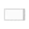 C-Line Products 2-1/2" x 4-1/4" Gray Side Load Magnetic Label Holders, 10/PK, 10PK/BX 87701-BX - alternate 5