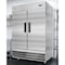 Koolmore 54" 2 Door Stainless Steel Commercial Reach-In Refrigerator Cooler  - 47 cu. ft RIR-2D-SS - alternate 4