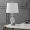 Jonathan Y Jane 24" Glass LED Table Lamp, Clear/Chrome JYL1078A - alternate 4