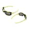 Interstate Safety Full-Seal Safety Glasses with Smoke Mirror Lens and Removable EVA Foam Gasket, Yellow, 10PK 40255-BX - alternate 5