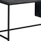 Homeroots 55" Gray and Black Computer Desk With Three Drawers 333553 - alternate 2