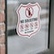 Signmission No Soliciting Shield Sign No Politics Ma, 6 inch X 6 inch, Vinyl Decal, 2PK SHI-D-2PACK-6-403 - alternate 3