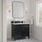 James Martin Vanities Brittany 36" Single Vanity, Black Onyx, w/ 3 CM Siberian Silestone Top 650-V36-BKO-3SFR - alternate 4