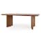 Homeroots 84" Brown Solid Wood Dining Table 549042 - alternate 6