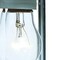 Homeroots White Hanging Glass Lantern Wall Light 398558 - alternate 2