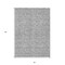 Homeroots 3' X 5' Silver And Ivory Floral Washable Indoor Outdoor Area Rug 581876 - alternate 6