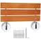 Vevor Folding Shower Seat 13.6'' x 12.8'' Wall Mounted Shower Bench 450 lbs LY006 - alternate 1