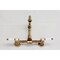 Kingston Brass Two-Handle Wall Mount Bridge Kitchen Faucet, Antique Brass KS1263BPL - alternate 3