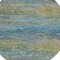 Homeroots 8' Denim Blue Round Striped Washable Indoor Outdoor Area Rug 608469 - alternate 5