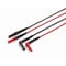 Fluke Silicone Insulated Test Leads, CAT III 1000V, CAT IV 600V, 4 ft. 11", Silicone, Black, Red Fluke-TL224 - alternate 1