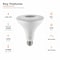 Euri Lighting PAR38 LED Bulbs, 12W, 1050 lm, 100W Eq., 2700K, E26, Dimmable, CEC/JA8/UL, 2PK EP38-12W5020cec-2 - alternate 2