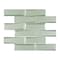 Andova Tiles Daazen 2 in. x 6 in. Glass Mosaic Wall Tile Andova Tiles - alternate 4