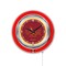Holland Bar Stool Co University of Louisiana at Monroe Double Neon 15" Clock Clk15LA-Mon - alternate 1